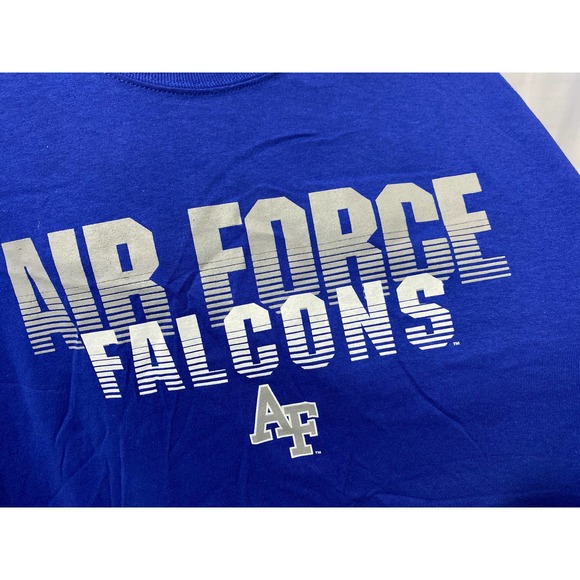 NWT United States Air Force Falcons NCAA~ Gear for Sports T Shirt Adult XXL Blue - Picture 9 of 10